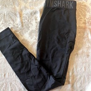 Black gymshark leggings, gently used